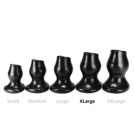 Plug Pig-Hole Fuck XL 14 x 8.5cm Noir- Plugs Tunnels en stock sur Fun et plaisirs