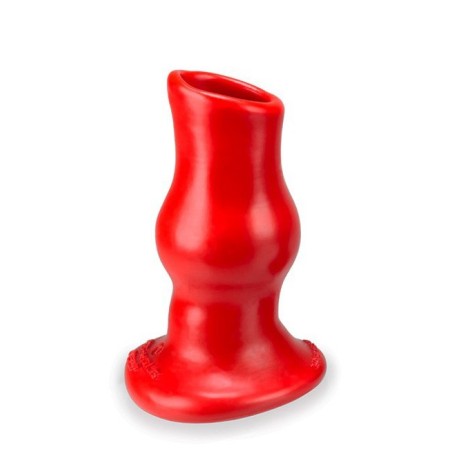 Plug pig-Hole Deep Small 15 x 7cm Rouge- Plugs Tunnels en stock sur Fun et plaisirs