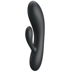 Rabbit MATT - Noir- Rabbits Vibrants en stock sur Fun et plaisirs