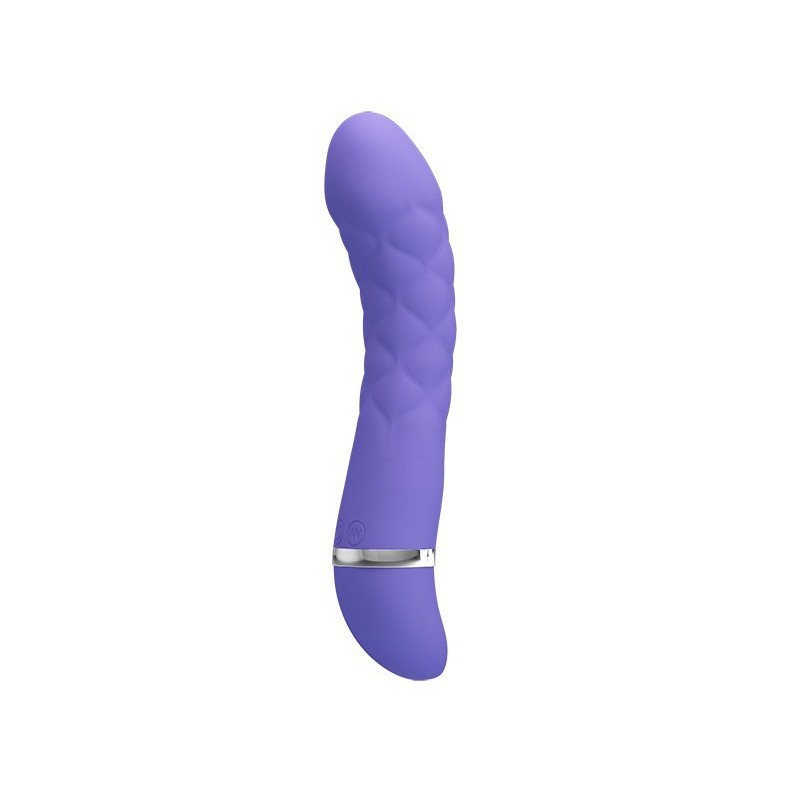 Vibromasseur Truda 19.5 x 3.5cm - Violet