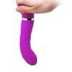 Vibromasseur design Truda 19.5 x 3.5cm - Violet