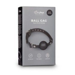 Baillon Boule en silicone Noir