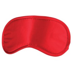 Masque satiné Naughty Pleasure - Rouge- Cagoules & Masques en stock sur Fun et plaisirs