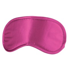 Masque satiné Naughty Pleasure - Rose- Cagoules & Masques en stock sur Fun et plaisirs