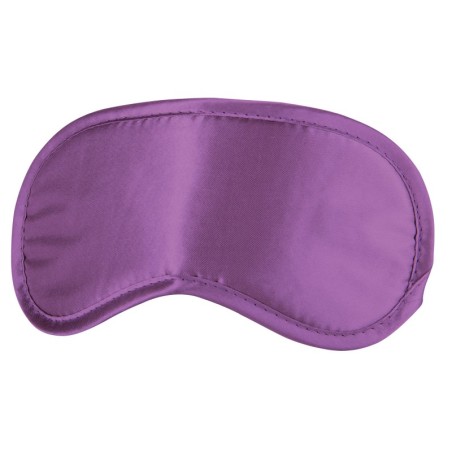 Masque satiné Naughty Pleasure - Mauve- Cagoules & Masques en stock sur Fun et plaisirs