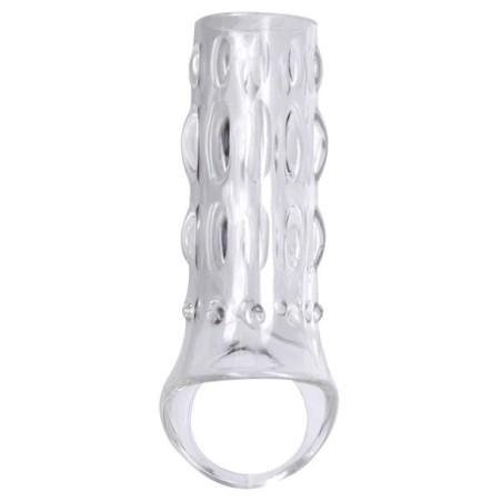 Gaine de pénis Power Cage 11 x 4cm Clear- Gaines Pénis en stock sur Fun et plaisirs