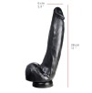 Gros gode Dildorama 21 x 6 cm Noir