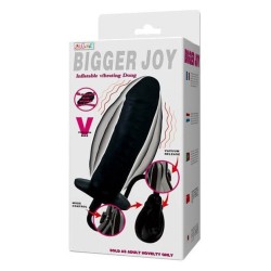 Gode gonflable et vibrant Joy 15 x 4.5cm