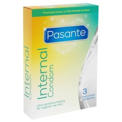 Préservatifs internes x3- PRESERVATIF ORAL & FEMININ en stock sur Fun et plaisirs