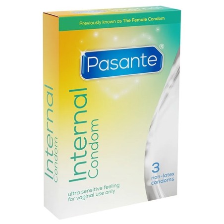 Préservatifs internes x3- PRESERVATIF ORAL & FEMININ en stock sur Fun et plaisirs