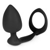 Plug et Cockring Silicone 8cm