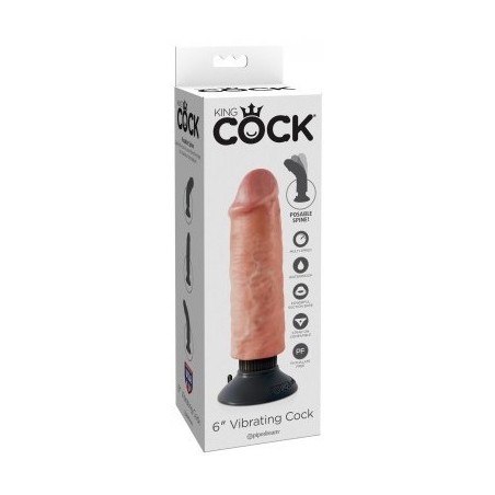 Gode vibrant King Cock 16 x 4.5 cm