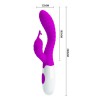 Vibro Hyman Pretty Love 20 x 3cm Violet