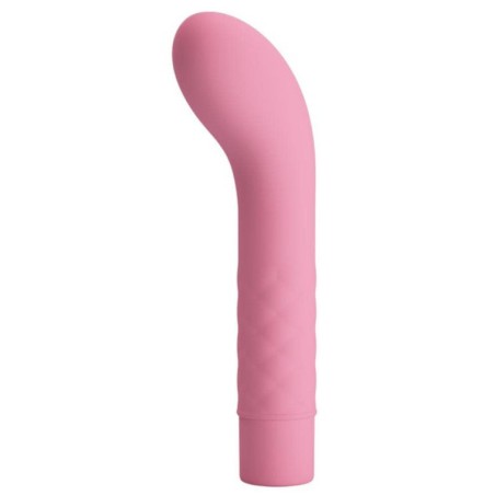 Vibromasseur Point G Atlas- Rose Pastel- Point G en stock sur Fun et plaisirs