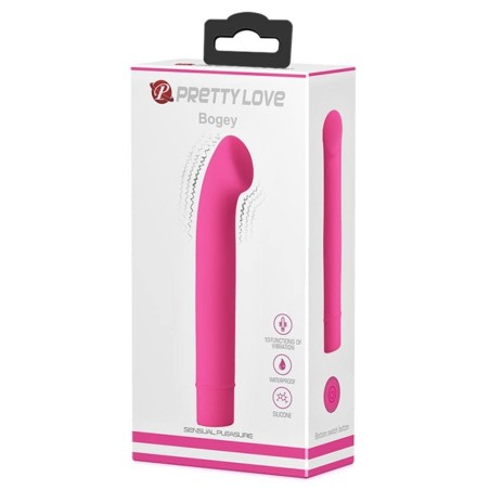 Sextoy vibrant BOGEY - 15 x 2.4 cm Fushia