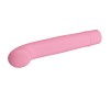 Sextoy vibrant BOGEY - 15 x 2.4 cm Rose pastel