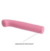 Sextoy vibrant BOGEY - 15 x 2.4 cm Rose pastel