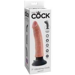 Gode vibrant King Cock 18 x 4 cm