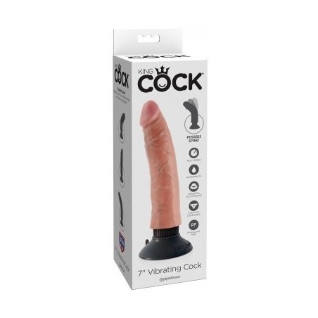 Gode vibrant King Cock 18 x 4 cm