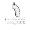 Cage de chasteté ManCage Modèle 04 11 x 3.5 cm Transparente