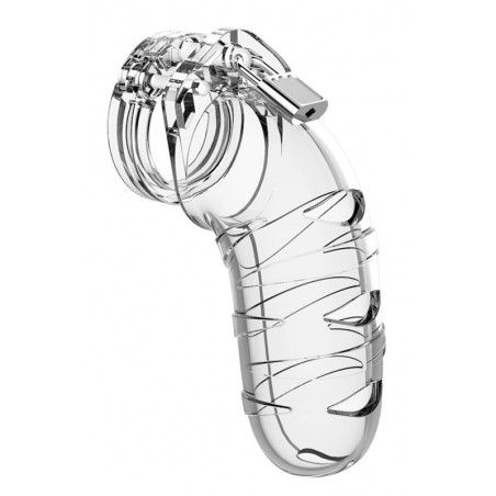 Cage de chasteté ManCage Modèle 05 14 x 4.5 cm Transparente- Cages de Chasteté en stock sur Fun et plaisirs