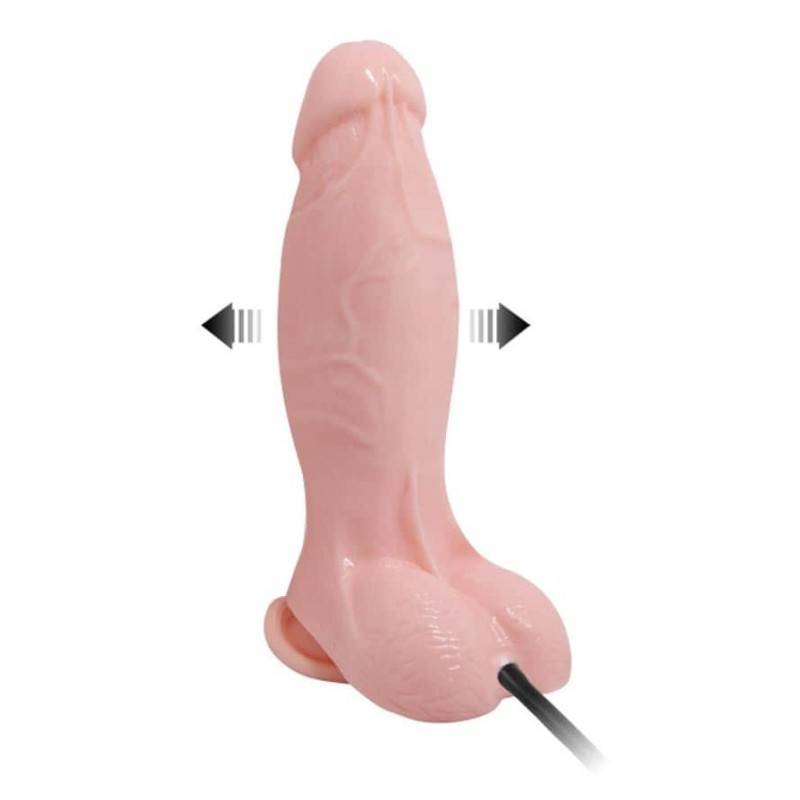 Gode gonflable penis Float 17 x 4cm rose