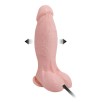 Gode gonflable penis Float 17 x 4cm rose