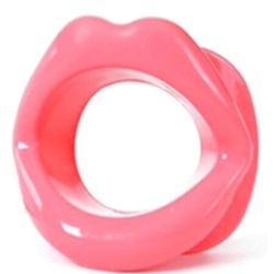 Baillon Bouche Ouverte Rose- Baillons BDSM en stock sur Fun et plaisirs