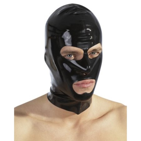 Cagoule en latex- Cagoules & Masques en stock sur Fun et plaisirs