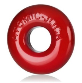 Cockring Do-nut 20mm Rouge- Cockrings Flexibles en stock sur Fun et plaisirs