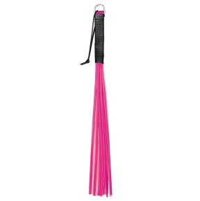 Martinet en cuir Handy Whip Rose- Fouets