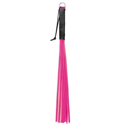 Martinet en cuir Handy Whip Rose- Fouets