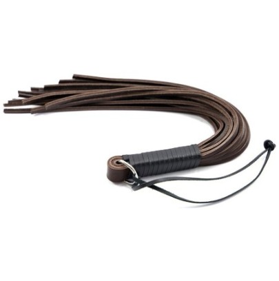 Martinet en cuir Handy Whip Marron- Fouets